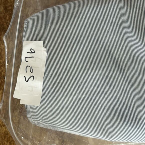 Polo Ralph Lauren Shorts Men's 38 Chino Blue White Striped Slash‎ Pockets 37x8 - Picture 12 of 12